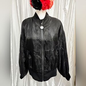 Guess Black Bomber Jacket